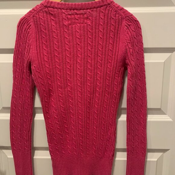 Y2K Vintage American Eagle Cable Knit Sweater - Picture 3 of 7